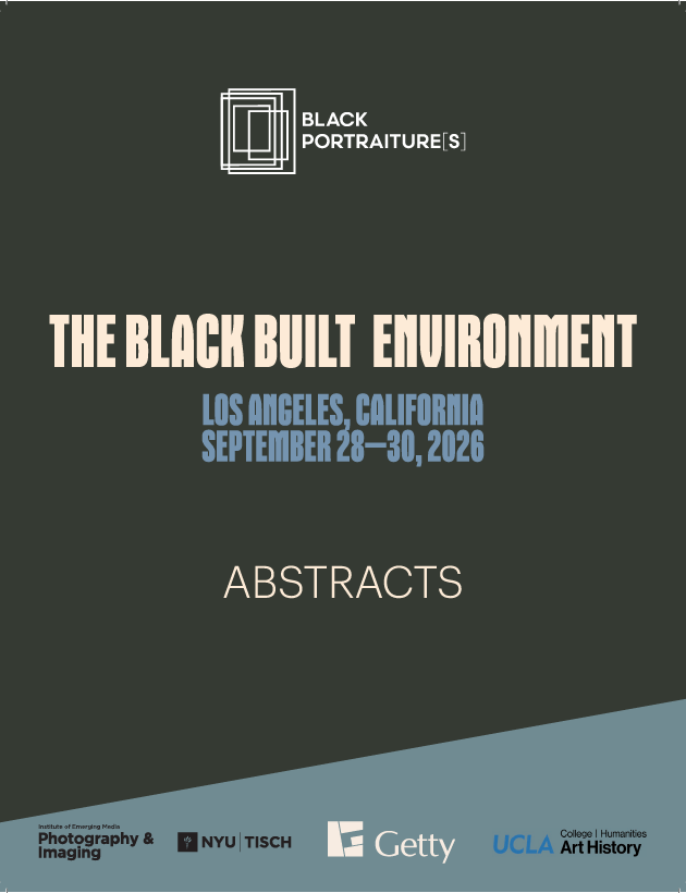 Abstracts - The Black Built Environment (2026)