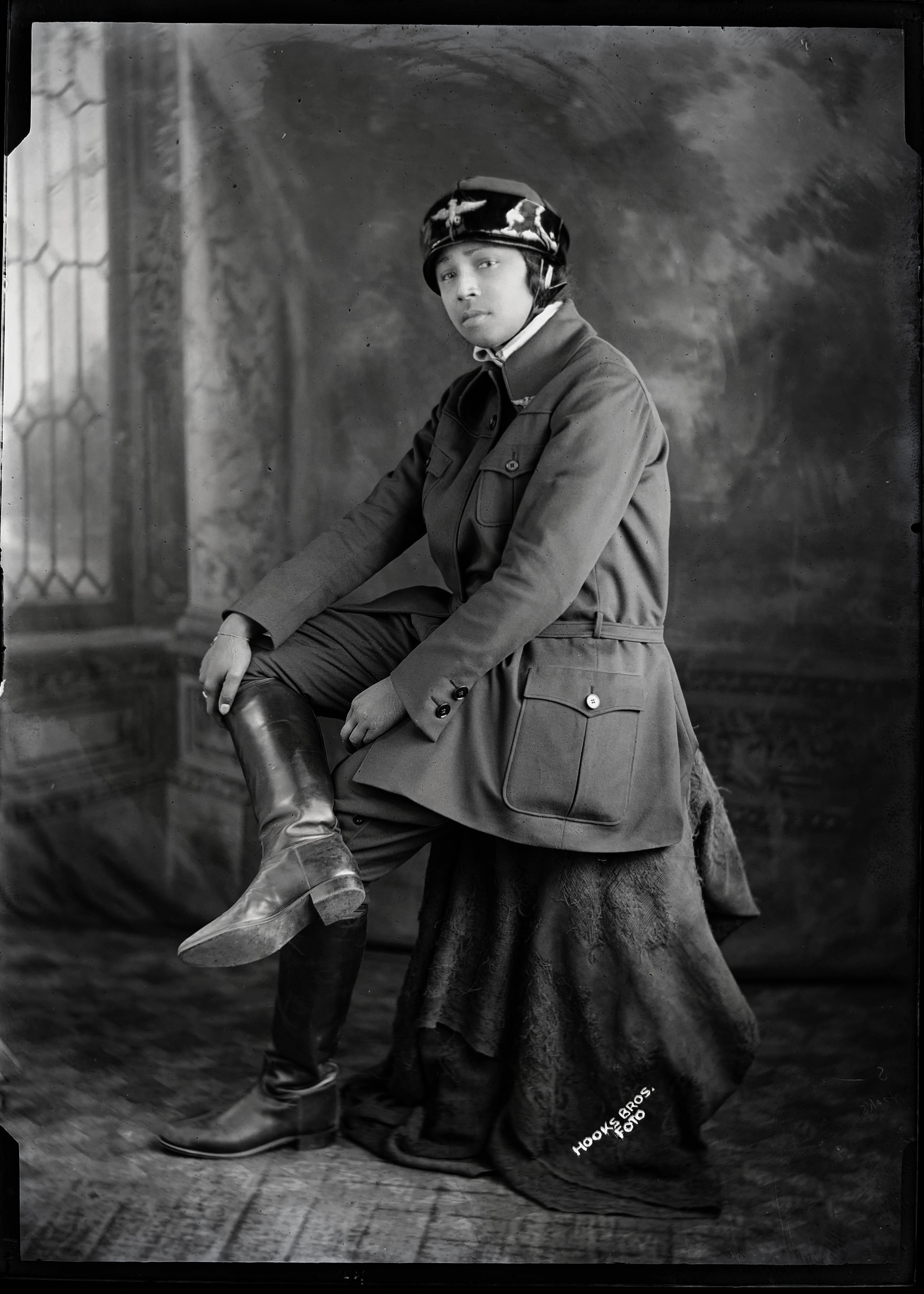 IMAGE: Bessie Coleman, Hooks Brothers Studio